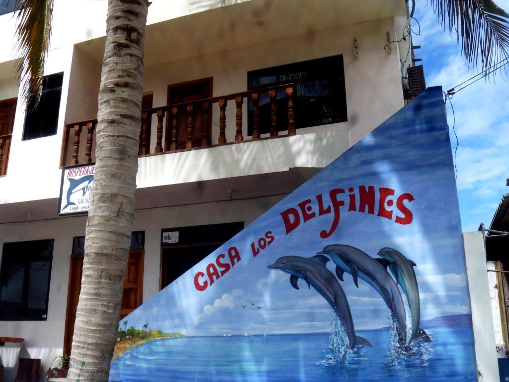 Hotel Casa Los Delfines Puerto Villamil Exterior foto