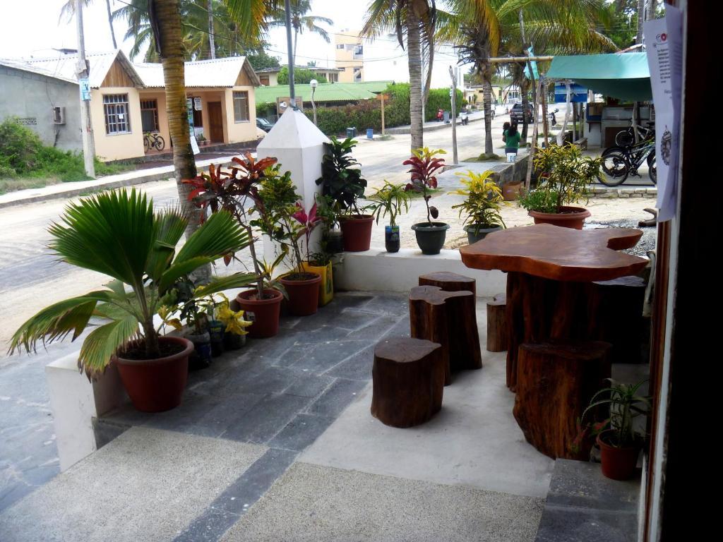 Hotel Casa Los Delfines Puerto Villamil Exterior foto